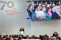 CDU Bundesparteitag 2015 Deutsche Einheit Kronenprinzenpalais Bühnenbild 70 Jahre gemeinsam für Deutschlands Zukunft Gestaltung und Planung von Erlebnisräumen Veranstaltungsdesign