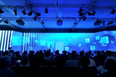 Samsung IFA 2012 Pressekonferenz LED Wand