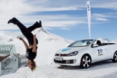 Volkswagen VW Cron&Crown Mountain Move 2013 Eventformat Passat Alltrack Lifestyle Marke Erlebnis Cabrio Stunt