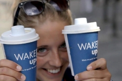 Volkswagen VW IAA Up! Town Frankfurt 2011 Volkswagen up! Knutsch up! Wake Up Kaffee