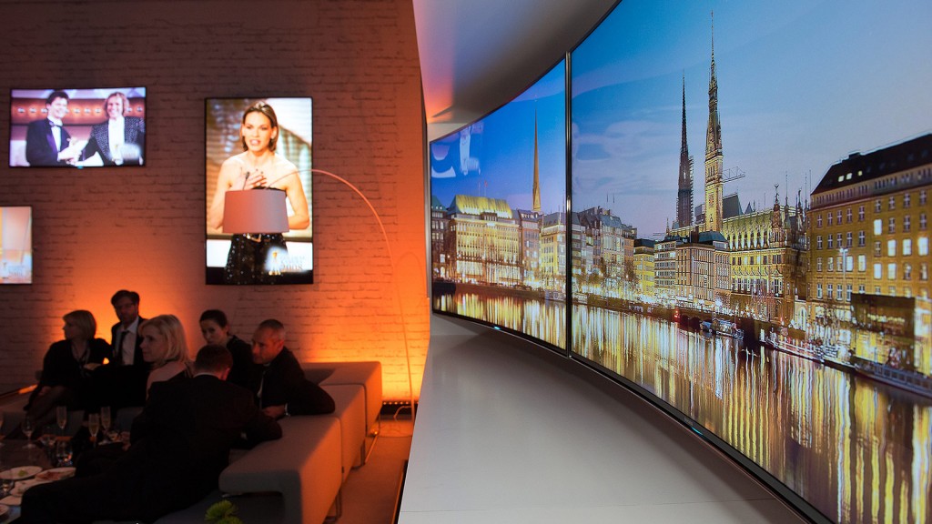 Samsung Goldene Kamera 2015 50. Goldene Kamera Verleihung von HÖRZU Curved TV Panorama Content