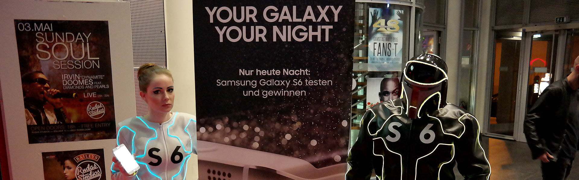 Samsung Galaxy S6 Club Tour 2015 Next is Now Club Clubszene Clubgänger Promotion Your Galaxy Your Night